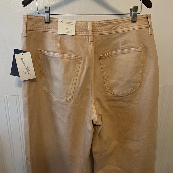 NWT Universal Thread High Rise Wide Leg Ankle Pants - Picture 4 of 8